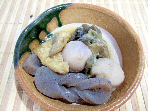 里芋となすの煮物